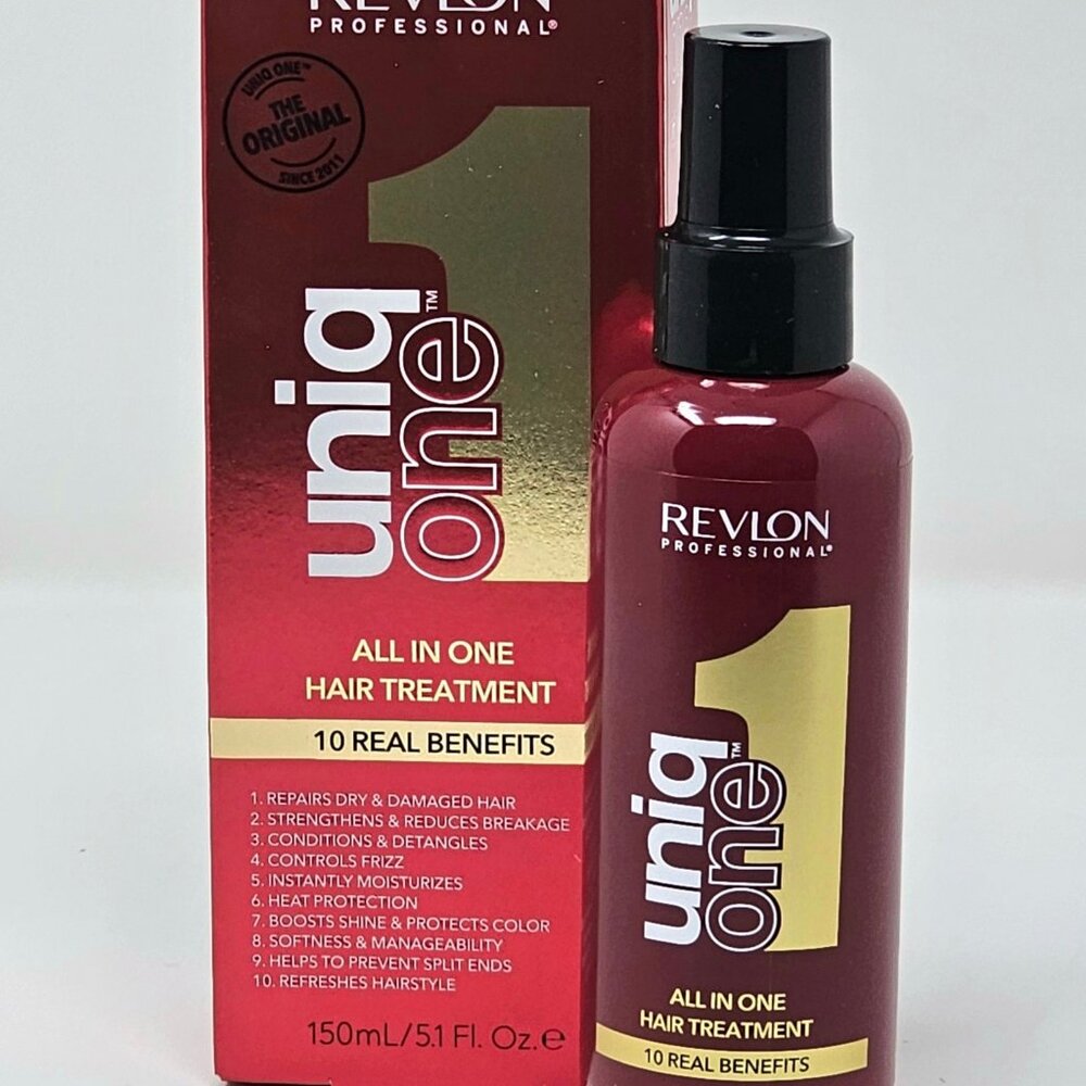 Revlon UNIQ ONE Hair Treatment, Original Repair For Damage & Dry Hair,5.1 oz.